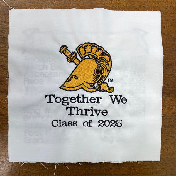 2025 West Point Quilt Block - For Quilts or Decorator Pillows