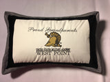 CUSTOM Made to Order: Personalized Embroidered Pillow Cover to Celebrate Your Cadet At West Point