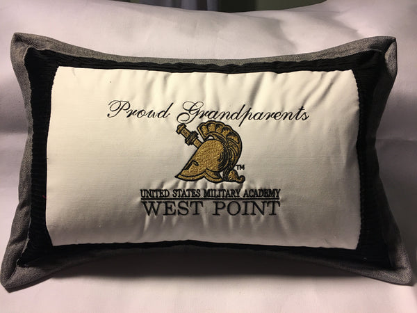 Personalized Embroidered Pillow Cover
