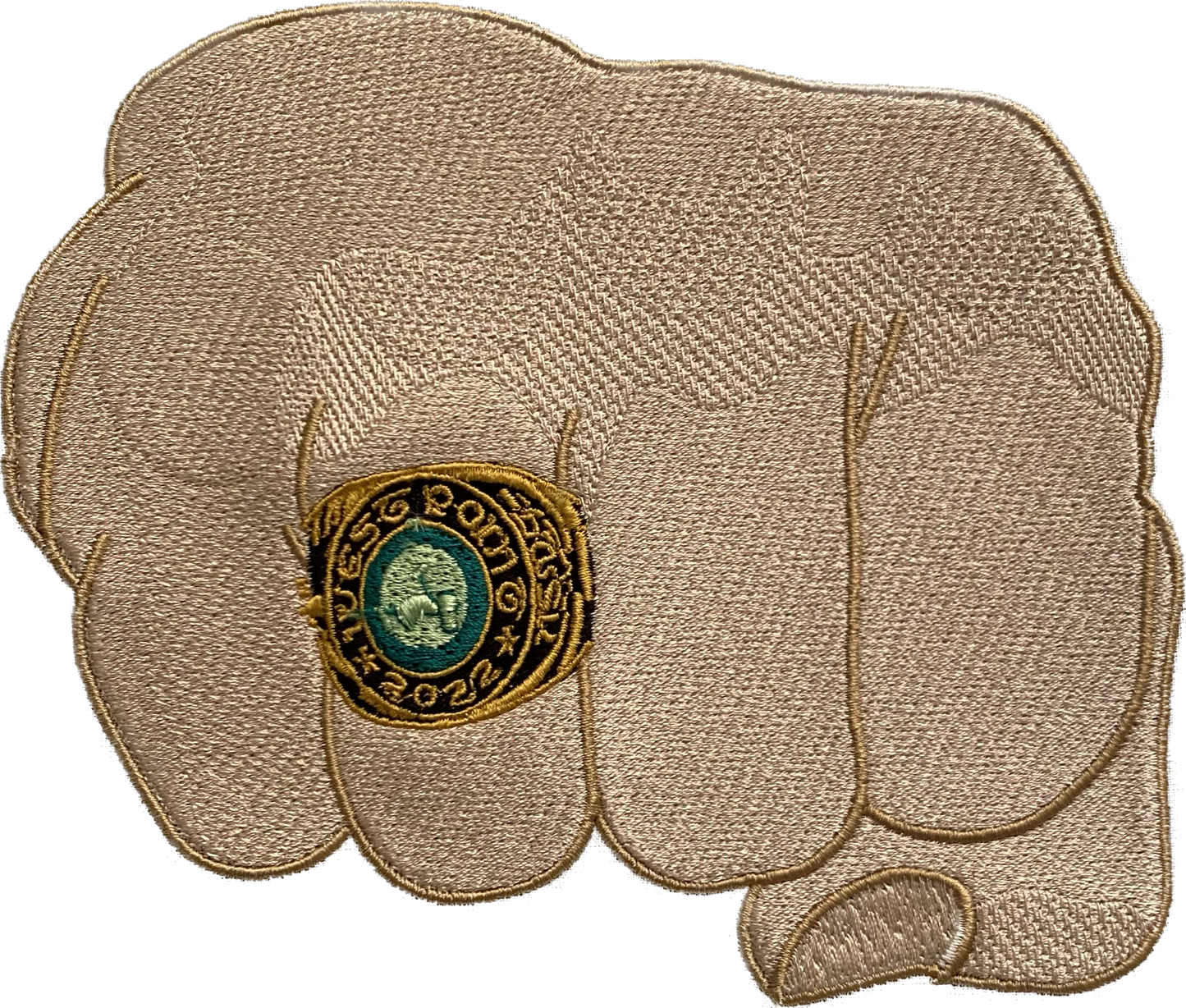 CUSTOM Made Photo West Point Quilt Block