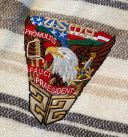 Personalized West Point or Air Force Academy Blanket