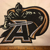 West Point Knight with Army A - Quilt Block - For Quilts or Decorator Pillows