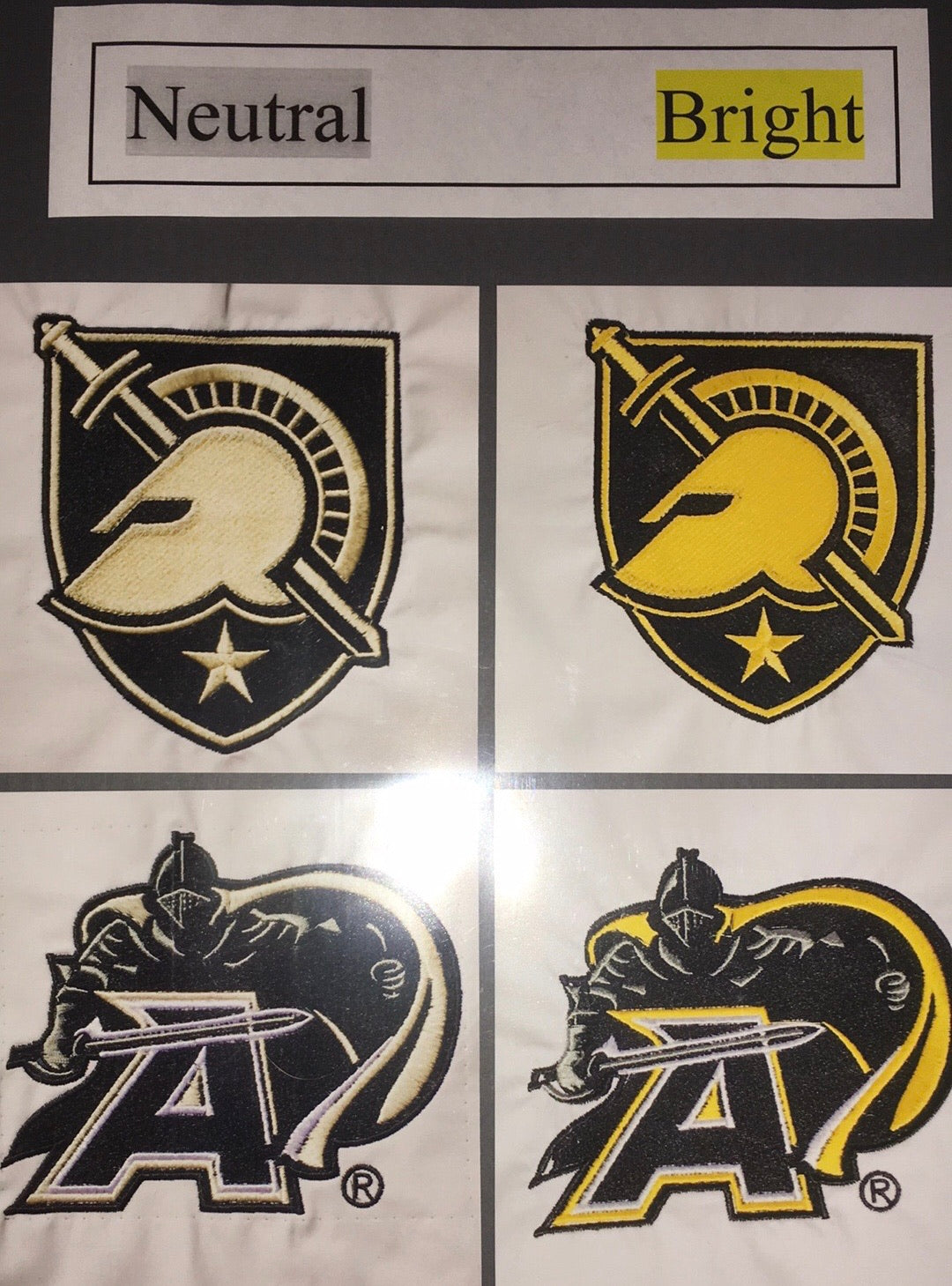 West Point Helmet & Shield Athena - Quilt Block - For Quilts or Decorator Pillows
